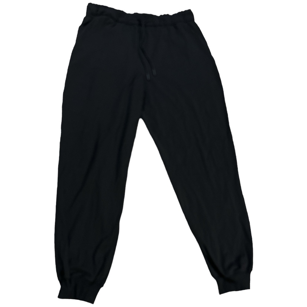 Lululemon Stretch High Rise Full Length Joggers Black Size 12